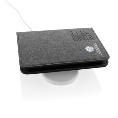 Logo trade business gifts image of: Trackmate RCS rpolyester passport holder worldwide locating