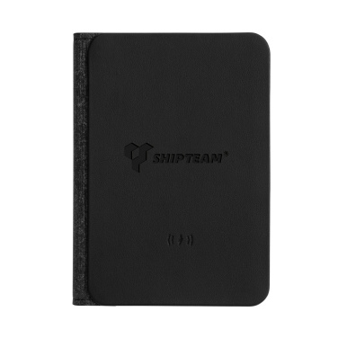 Logo trade promotional merchandise photo of: Trackmate RCS rpolyester passport holder worldwide locating