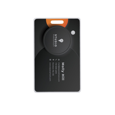 Logo trade promotional giveaways image of: Findit RCS rplastic ultra-thin finder card rechargeable