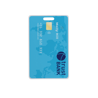 Logo trade promotional product photo of: Findit RCS rplastic ultra-thin finder card rechargeable