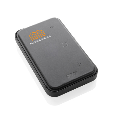 Logo trade promotional giveaways picture of: Swiss Peak RCS recycled travel case with 3 in 1 charger