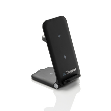 Logotrade promotional giveaway picture of: Powerpal 3 in 1 RCS recycled plastic 15W charger