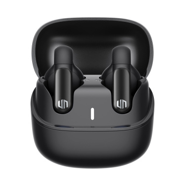 Logo trade promotional items picture of: Urban Vitamin Long Beach ENC rplastic wireless earbuds