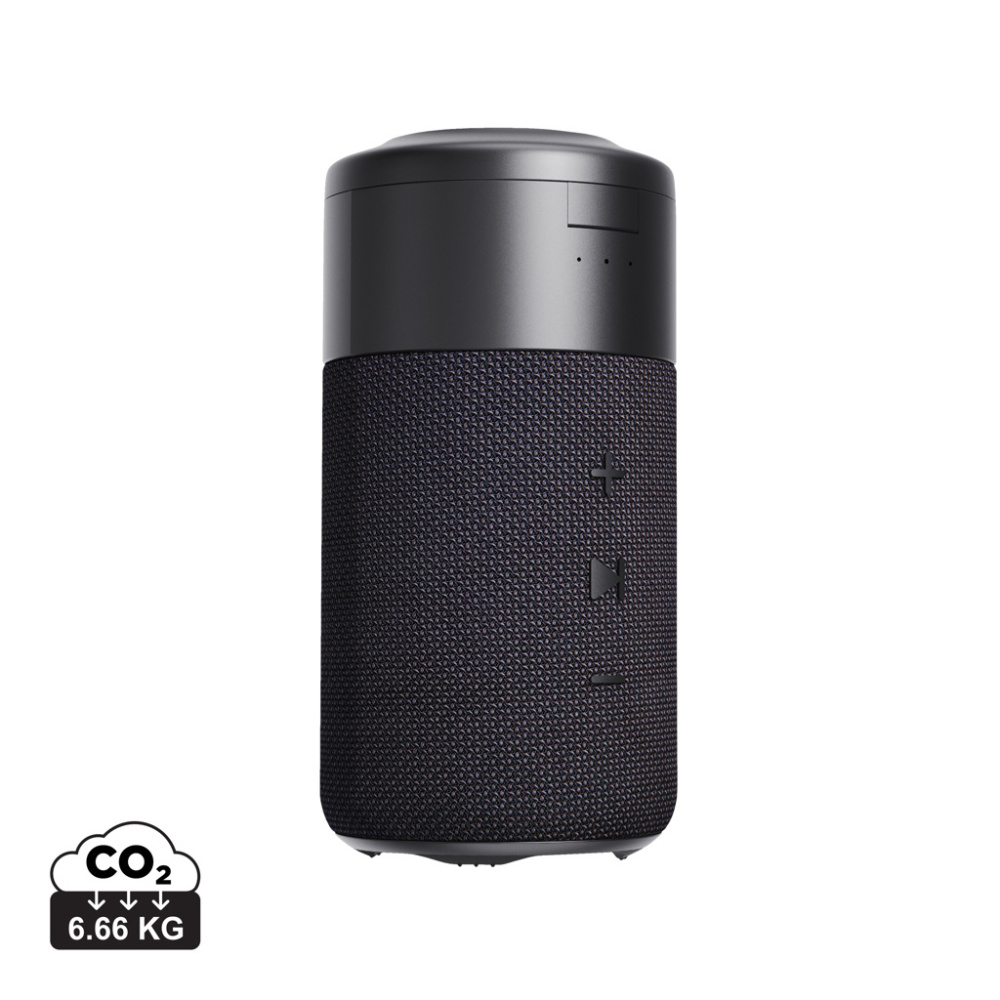 Logo trade advertising product photo of: Urban Vitamin Anaheim RCS recycled 10W speaker 15W charger