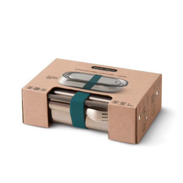 Logotrade promotional item picture of: Black+Blum Stainless Steel Lunch Box Large