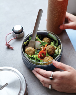 Logotrade advertising product image of: Black+Blum Glass Lunch Bowl 750ml