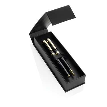 Logotrade promotional giveaways photo of: Swiss Peak Luca RCS recycled brass deluxe pen set