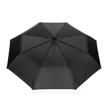 Logo trade promotional gift photo of: Swiss Peak Vito Aware™ RPET 21 inch auto open/close umbrella