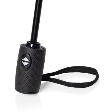 Logo trade corporate gifts picture of: Swiss Peak Vito Aware™ RPET 21 inch auto open/close umbrella