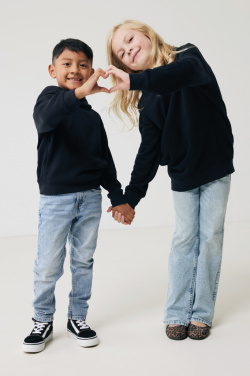 Logotrade business gift image of: Iqoniq Yengo kids recycled cotton hoodie with sidepockets