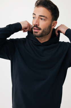 Logo trade corporate gift photo of: Iqoniq Yengo recycled cotton hoodie with sidepockets