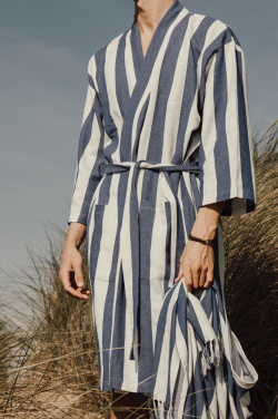 Logotrade corporate gift picture of: VINGA Ornos GRS hammam robe L/XL