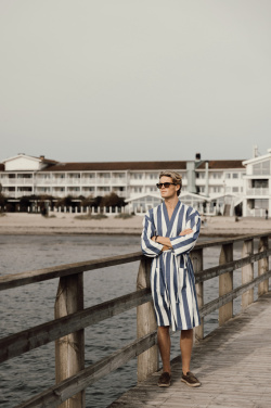 Logotrade promotional giveaways photo of: VINGA Ornos GRS hammam robe L/XL