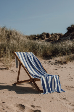 Logotrade promotional gift picture of: VINGA Ornos GRS recycled cotton hammam towel