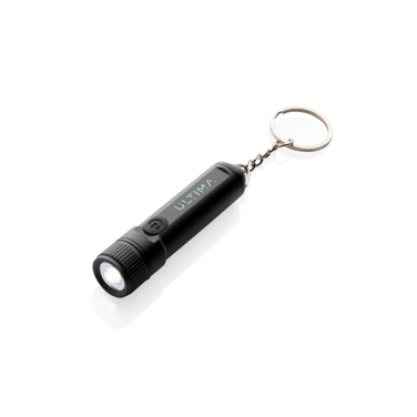 Logotrade promotional item image of: Gear X rechargeable ultra bright keychain torch