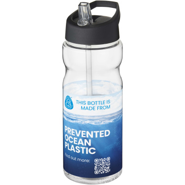 Logotrade promotional products photo of: H2O Active® Eco Base 650 ml spout lid sport bottle