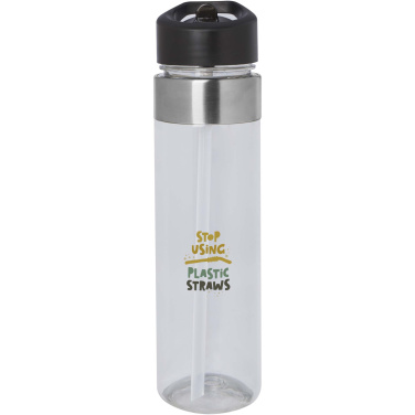 Logo trade promotional merchandise image of: Dylan 650 ml Tritan water bottle with flip spout lid