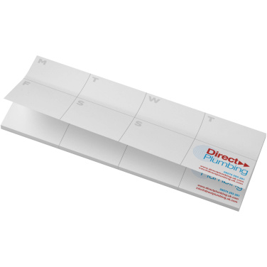 Logotrade promotional product picture of: Sticky-Mate® recycled sticky notes with printed planner