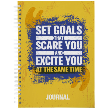 Logotrade promotional merchandise picture of: Desk-Mate® A5 hard cover journal
