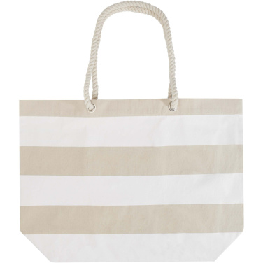 Logo trade promotional products picture of: Florida 270 g/m² GRS recycled beach tote bag 18L