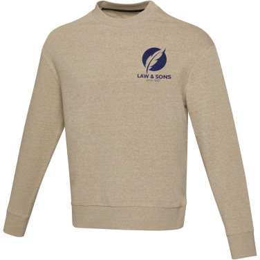 Logo trade business gifts image of: Jet unisex Aware™ recycled crewneck sweater