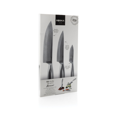 Logo trade corporate gifts image of: BOSKA Kitchen Knives Monaco+, set of 3