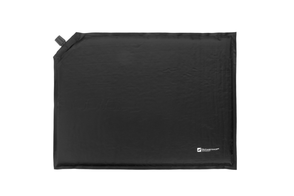 Logotrade business gift image of: Inflatable cushion ANTERO Schwarzwolf