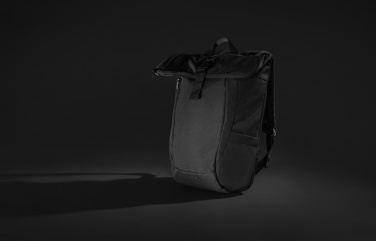 Logo trade advertising products picture of: Swiss Peak Aware™ RPET Leonard 15.6 inch laptop backpack