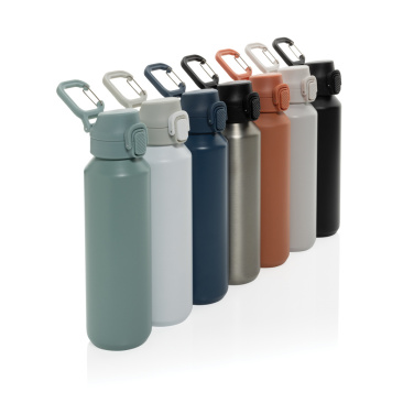 Logotrade promotional giveaways photo of: Via RCS Re-steel lockable sport bottle 600ML