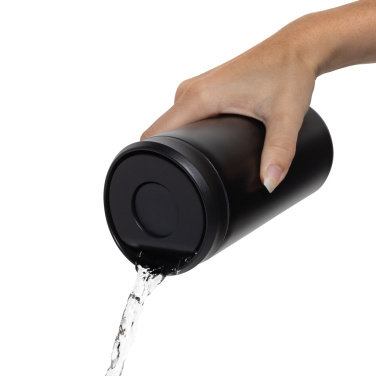 Logotrade business gift image of: Avira Alix RCS re-steel click tumbler 400ML