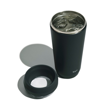 Logotrade promotional item picture of: Topl Recycled Steel To Go Tumbler Patented 360 Lid 354ml