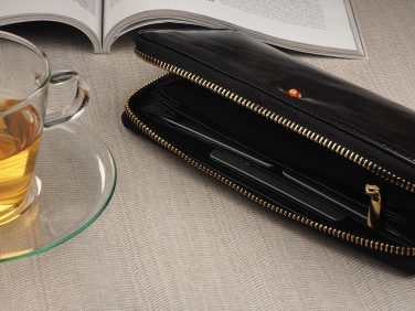 Logo trade promotional giveaways image of: Wallet 219708201