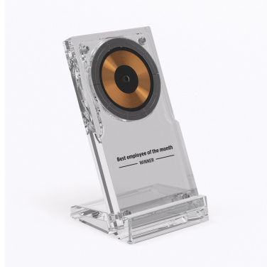 Logo trade promotional gifts image of: Magcharge 15W magnetic wireless charging stand