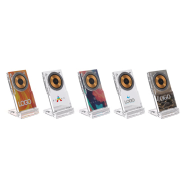 Logo trade promotional gifts image of: Magcharge 15W magnetic wireless charging stand