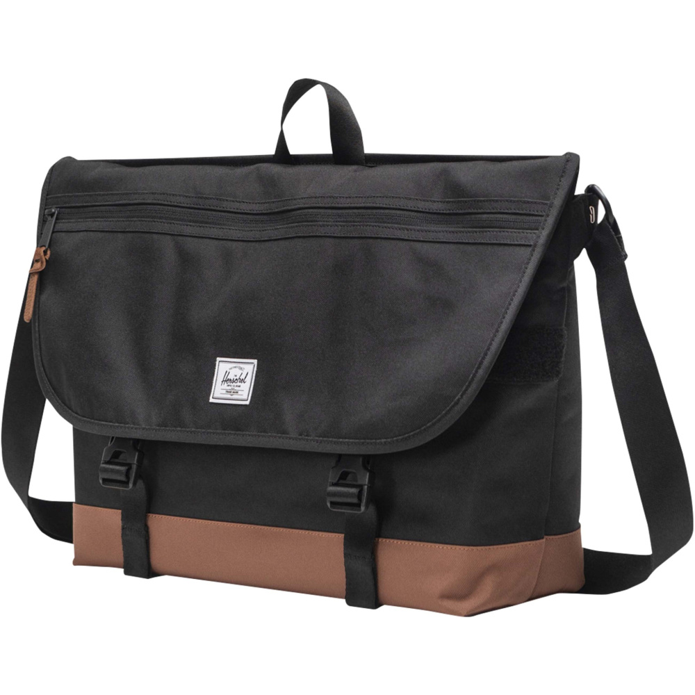 Logo trade advertising products picture of: Herschel Cove recycled messenger bag 22.5L