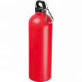 Stainless steel drinking bottle Ostrov, red