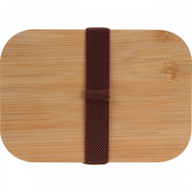 Logo trade promotional items picture of: Set Lunchbox with stainless steel bottle Toronto