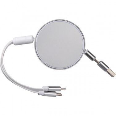 Logotrade corporate gift picture of: Charging cable made from recycled aluminum Ostend