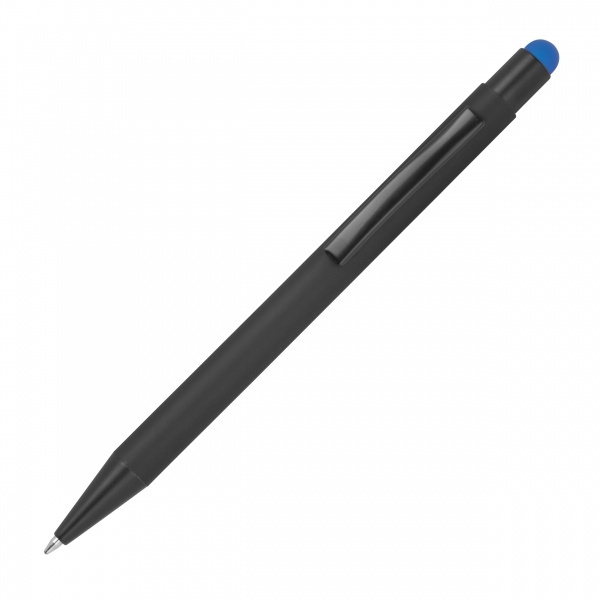 Logo trade corporate gifts picture of: Metal ballpoint pen with touch function Ohara