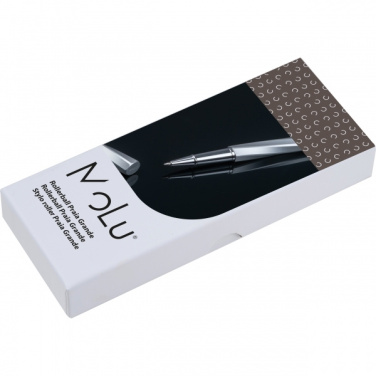 Logotrade promotional merchandise photo of: MoLu brass rollerball Praia Grande