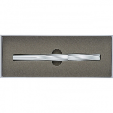 Logo trade business gifts image of: MoLu brass rollerball Praia Grande