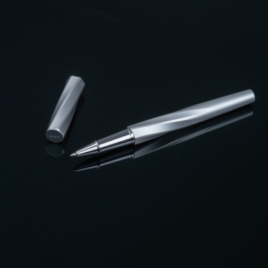 Logo trade business gift photo of: MoLu brass rollerball Praia Grande