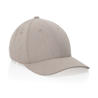 Logo trade advertising products picture of: Milo AWARE™ recycled heather 6 panel cap 200gr