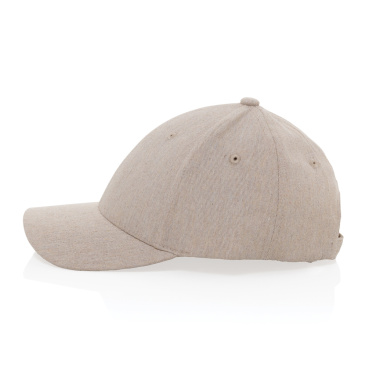 Logo trade promotional item photo of: Milo AWARE™ recycled heather 6 panel cap 200gr