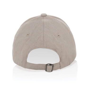 Logo trade promotional product photo of: Milo AWARE™ recycled heather 6 panel cap 200gr