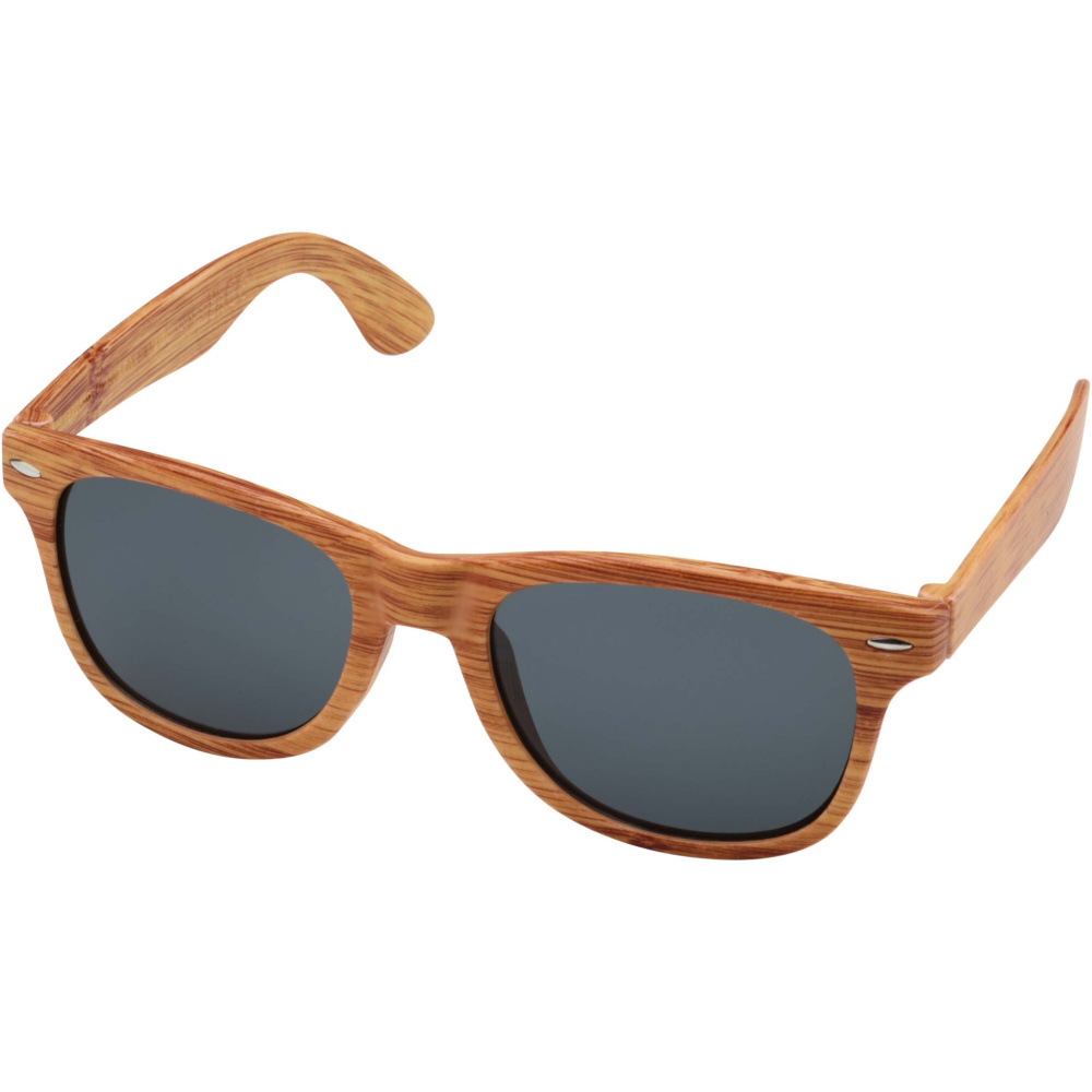 Logo trade promotional gifts image of: Mira wood-look sunglasses