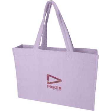 Logo trade business gift photo of: Siam GRS recycled terry beach tote bag 13L