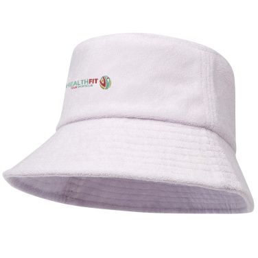 Logo trade corporate gift photo of: Melo GRS recycled terry sun hat