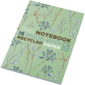 Novella Austen A5 recycled soft cover notebook - 50 sheets, Green