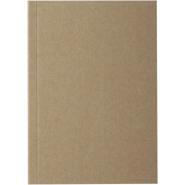 Logotrade promotional product image of: Novella Austen A6 recycled soft cover kraft notebook - 50 sheets